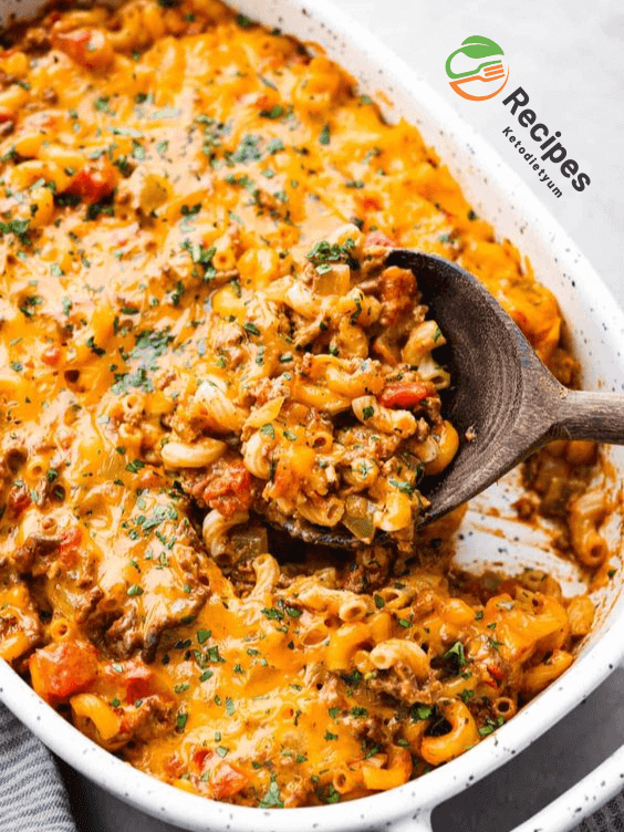 Why I Love Cheeseburger Casserole