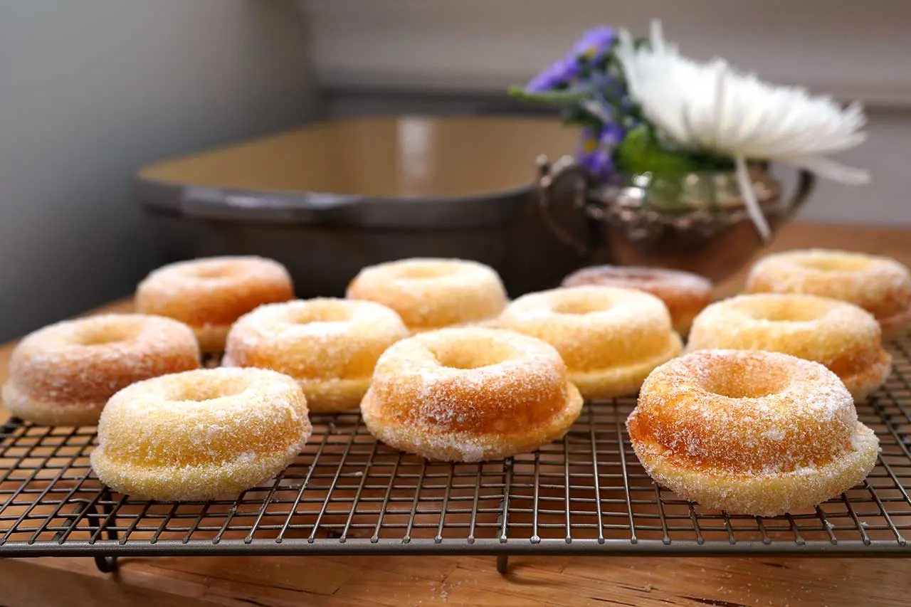 Gluten Free Baked Lemon Donuts Recipe